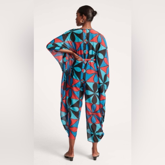 Frances Valentine Felicity Jumpsuit Gambit Print | Resort Wear Chic - Picture 7 of 9